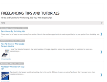 Tablet Screenshot of freelancing-tips-tutorials.blogspot.com