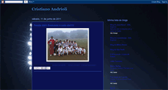 Desktop Screenshot of cristianoandrioli.blogspot.com