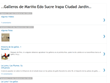 Tablet Screenshot of gallerosdemarioedosucre.blogspot.com