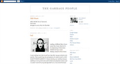 Desktop Screenshot of garbagepeople.blogspot.com