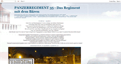 Desktop Screenshot of panzerregiment35.blogspot.com