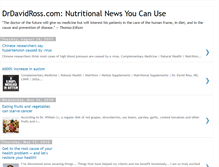 Tablet Screenshot of drdavidross.blogspot.com