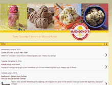 Tablet Screenshot of madisonosgelato.blogspot.com