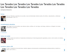 Tablet Screenshot of los-tarados.blogspot.com