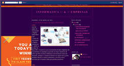 Desktop Screenshot of marceinformatica0105.blogspot.com