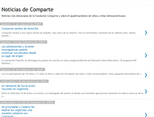 Tablet Screenshot of noticias-de-comparte.blogspot.com