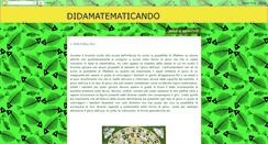 Desktop Screenshot of didamatematicando.blogspot.com