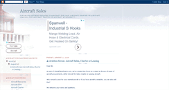 Desktop Screenshot of aircraft-sales.blogspot.com