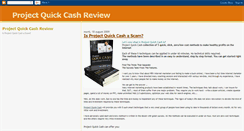 Desktop Screenshot of is-project-quick-cash-scam.blogspot.com