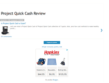 Tablet Screenshot of is-project-quick-cash-scam.blogspot.com