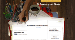 Desktop Screenshot of alexisterciario.blogspot.com