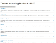 Tablet Screenshot of freeandroidapplications.blogspot.com