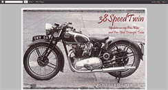 Desktop Screenshot of 38speedtwin.blogspot.com