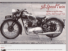 Tablet Screenshot of 38speedtwin.blogspot.com