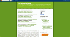 Desktop Screenshot of creacionfuturo.blogspot.com