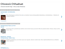 Tablet Screenshot of chiwawaskennel.blogspot.com