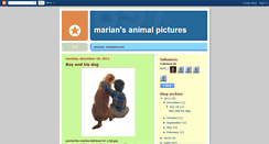 Desktop Screenshot of mariansanimalpictures.blogspot.com