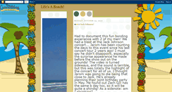 Desktop Screenshot of mcdonaldlifesabeach.blogspot.com