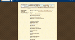 Desktop Screenshot of countrypolitanrecipes.blogspot.com