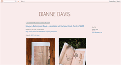 Desktop Screenshot of diannedavis.blogspot.com