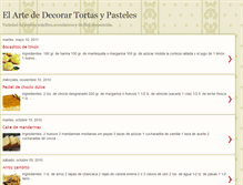 Tablet Screenshot of decorar-tortas-pasteles.blogspot.com