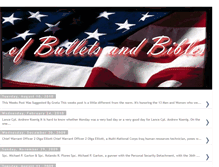 Tablet Screenshot of ofbulletsandbibles.blogspot.com