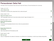 Tablet Screenshot of persaudaraan-setia-hati.blogspot.com