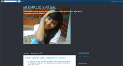 Desktop Screenshot of mispacevirtual.blogspot.com