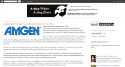 Desktop Screenshot of actingwhite.blogspot.com