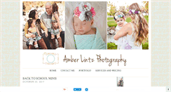 Desktop Screenshot of amberlintzphotography.blogspot.com