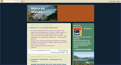 Desktop Screenshot of musicaemubatuba.blogspot.com