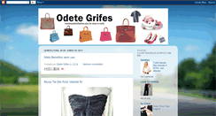 Desktop Screenshot of odetegrifes.blogspot.com