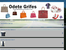 Tablet Screenshot of odetegrifes.blogspot.com