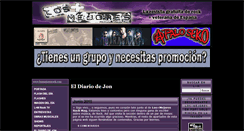 Desktop Screenshot of losmejoresrockdiariodejon.blogspot.com