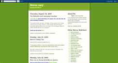 Desktop Screenshot of mercer-nary.blogspot.com