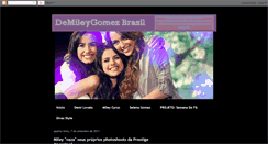 Desktop Screenshot of demileygomezbr.blogspot.com