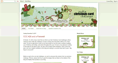 Desktop Screenshot of christmascardchallenges.blogspot.com