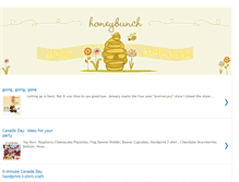 Tablet Screenshot of honeybunchhomecompanion.blogspot.com