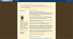 Desktop Screenshot of bookbagblog.blogspot.com