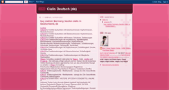 Desktop Screenshot of cialisdeutsch.blogspot.com