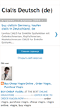 Mobile Screenshot of cialisdeutsch.blogspot.com