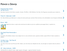 Tablet Screenshot of powerxdowns.blogspot.com