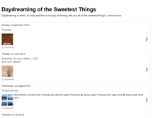 Tablet Screenshot of daydreamingofthesweetestthings.blogspot.com