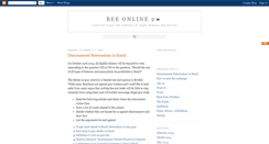Desktop Screenshot of beeonline2.blogspot.com