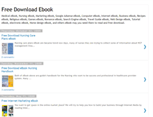 Tablet Screenshot of free-new-ebook.blogspot.com