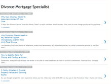 Tablet Screenshot of divorce-mortgage.blogspot.com