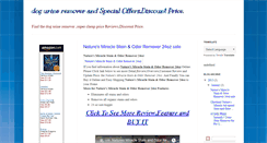 Desktop Screenshot of dogurineremover.blogspot.com