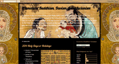 Desktop Screenshot of ecumenicalbuddhism.blogspot.com