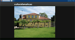 Desktop Screenshot of culturafamalicao.blogspot.com