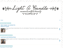 Tablet Screenshot of light0a0candle.blogspot.com